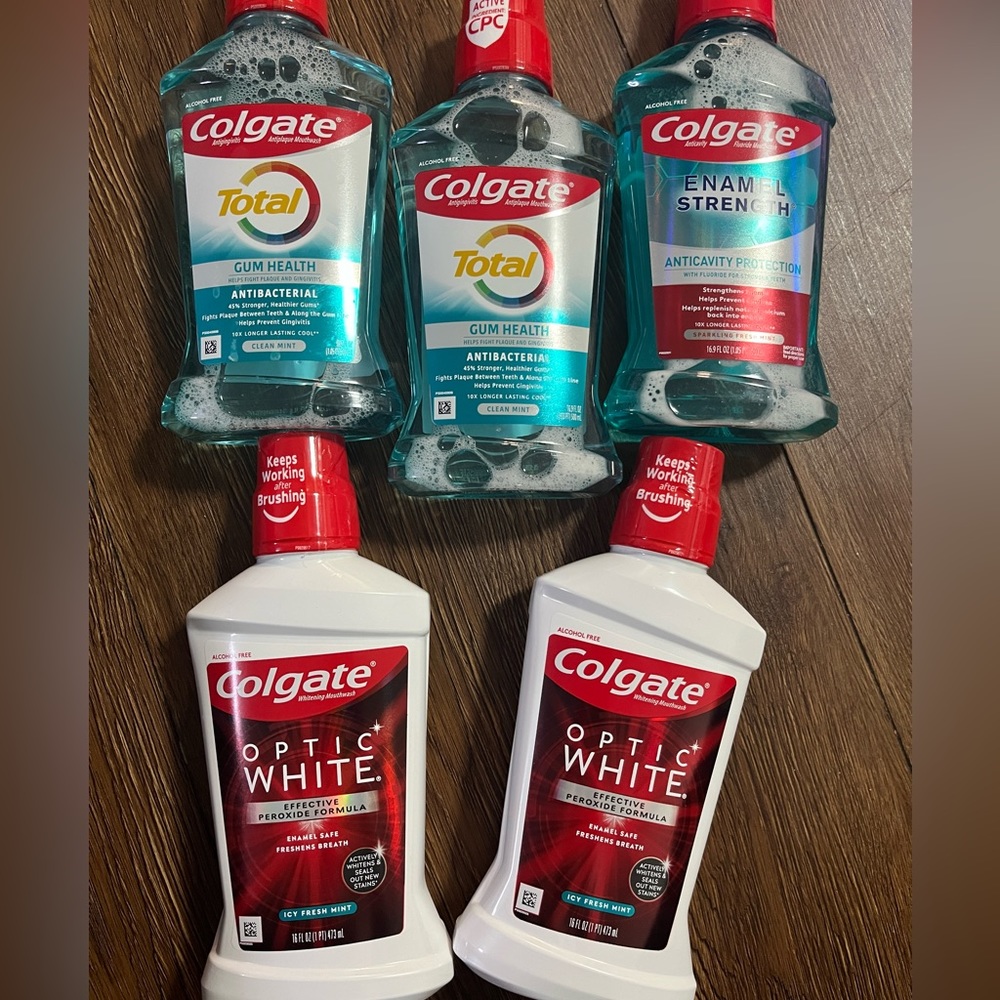 Brand new Colgate mouthwash